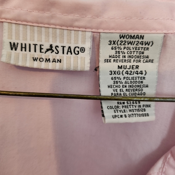 White Stag Light Pink Women's Shirt - Picture 3 of 3